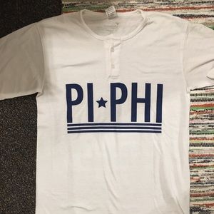 Pi Beta Phi Baseball Tee NWOT