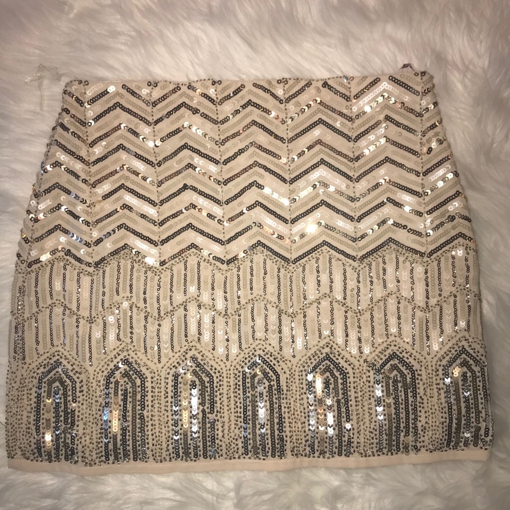 Sequin skirt