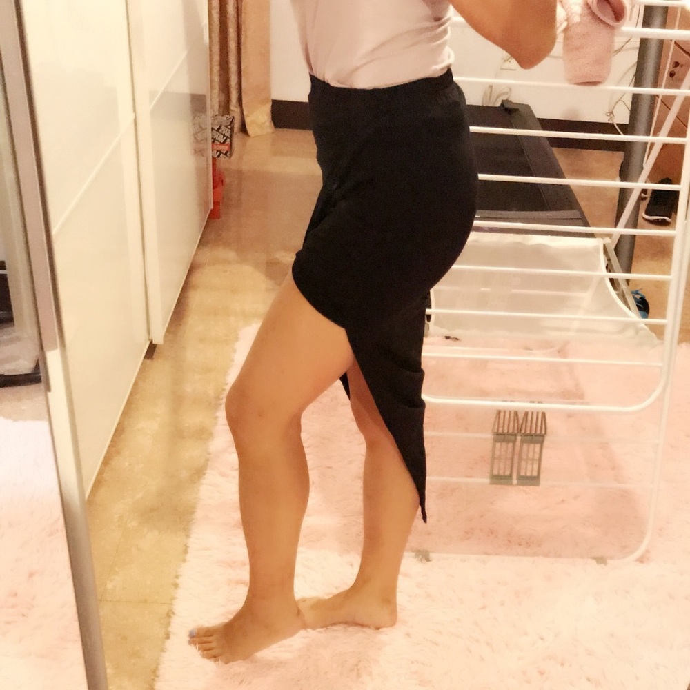 No brand asymmetrical skirt