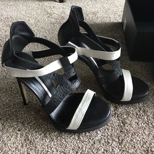 Camilla Skovgaard Black/White 5" Heel - Size 40