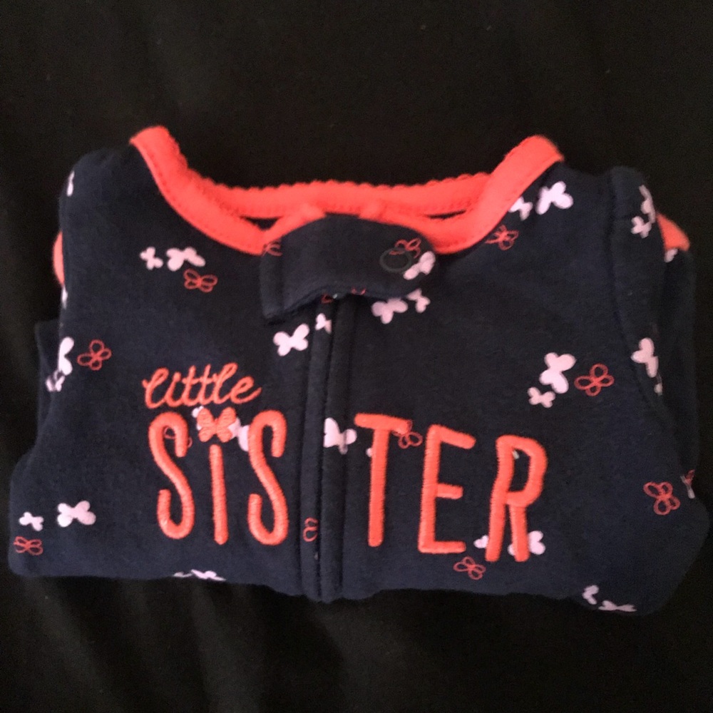 Carters little sister onesie