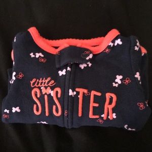 Carters little sister onesie