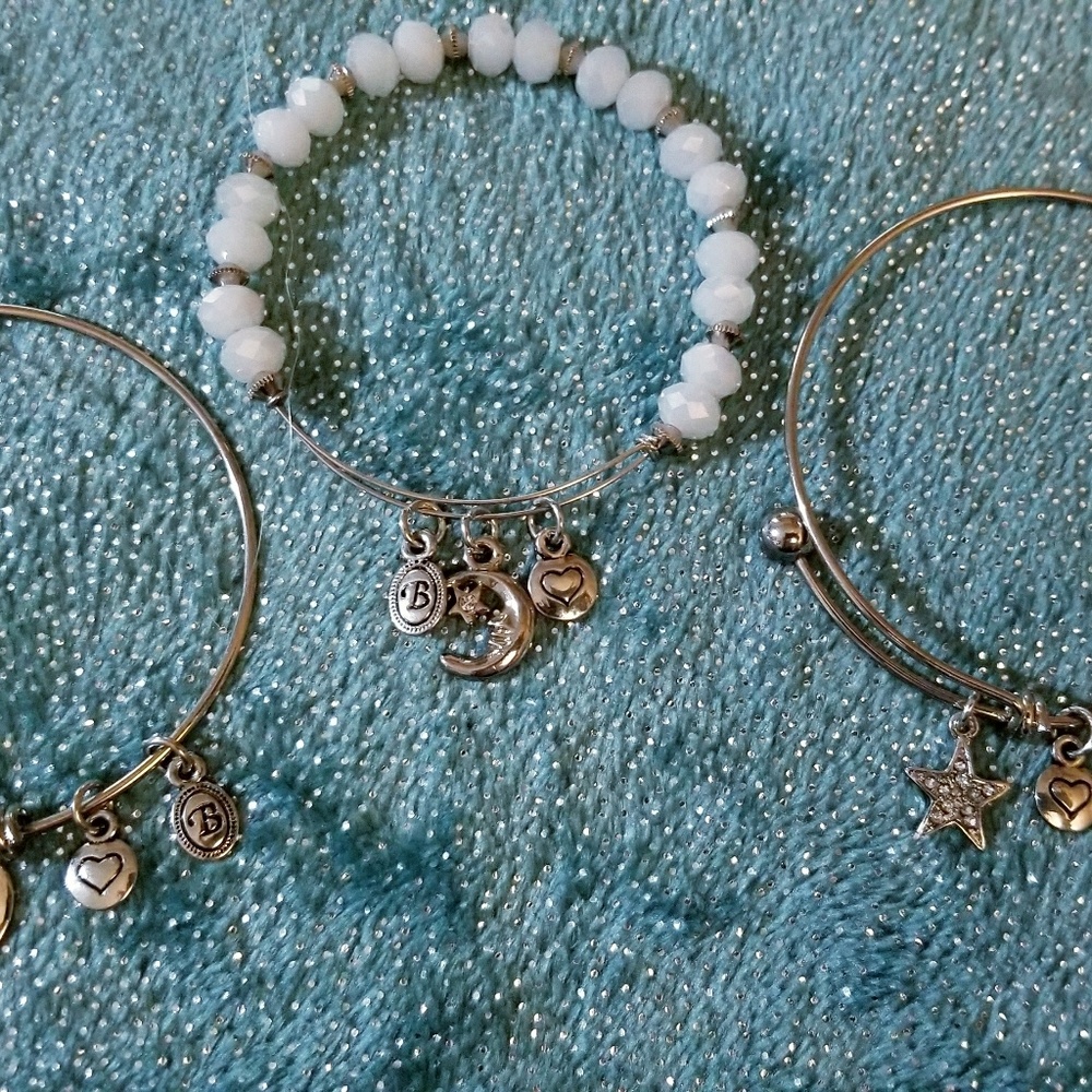 Bella Perlina bangle charm bracelets