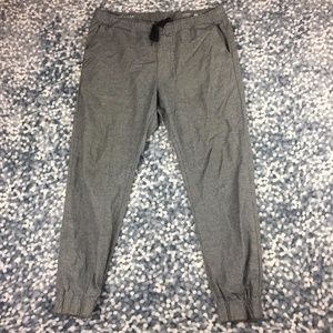 Bullhead Denim Co Joggers Elastic Tie Pants 254B6