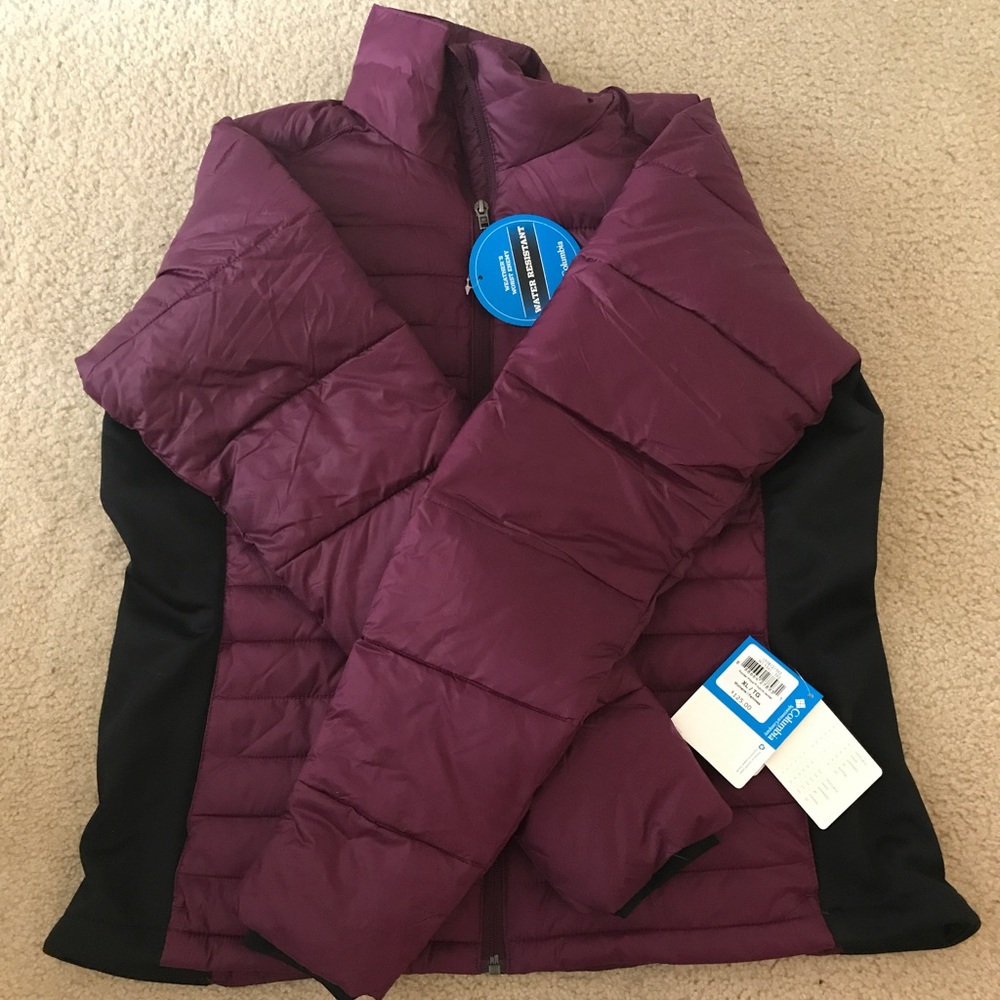 Columbia women's powder pillow winter jacket XL