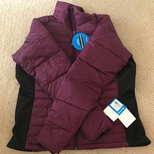 Columbia women's powder pillow winter jacket XL
