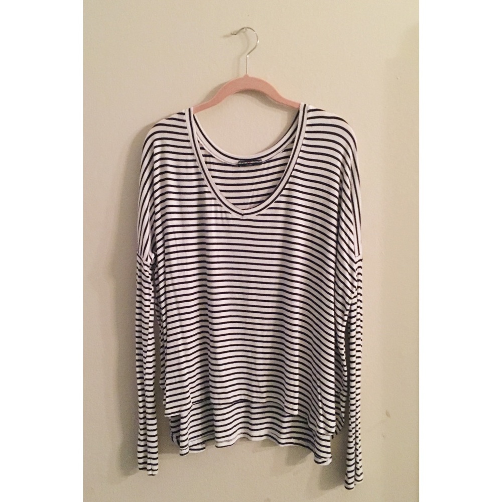 Brandy Melville striped long sleeve tunic