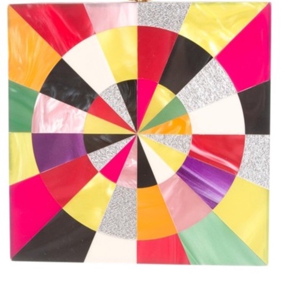 Kotur Fitzgerald Swirl Wheel inlays clutch - Picture 2 of 5