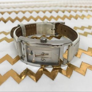 Lacoste White Leather Watch