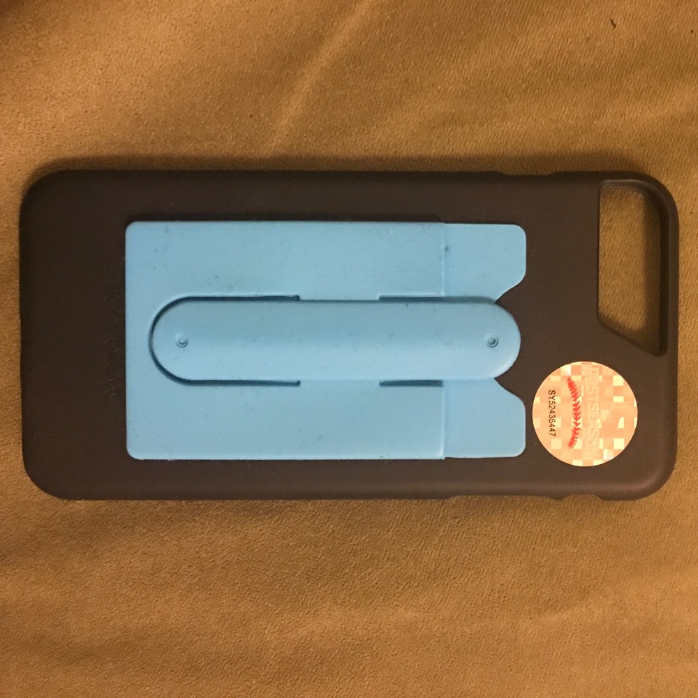 Iphone 7 plus case with card holder at the back
