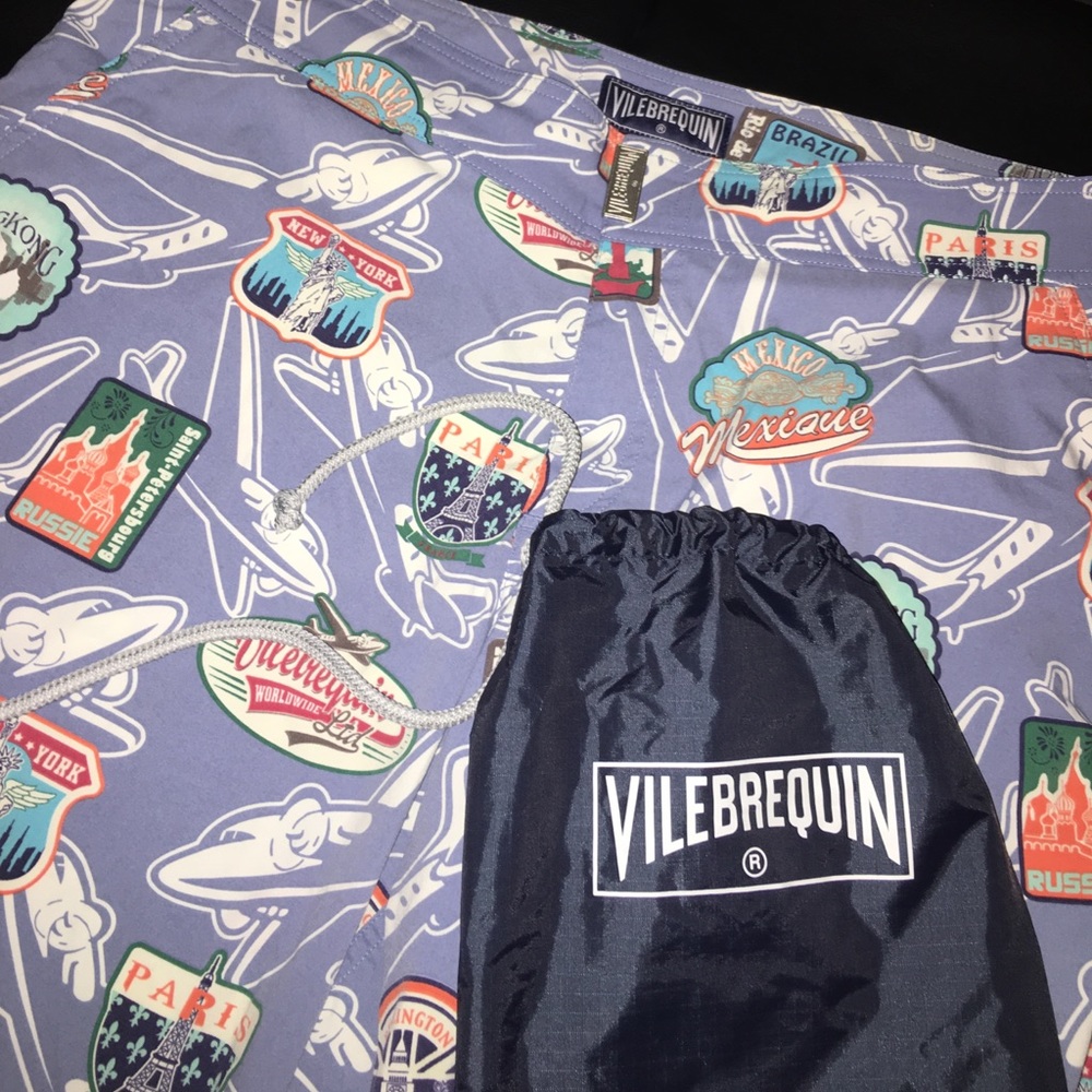 VILEBREQUIN Swimming trunk; Long style shorts