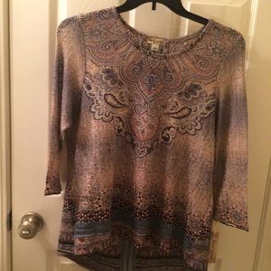NWT World Unity' Woman Crochet top