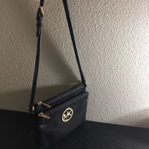 Small black Michael Kors Satchel