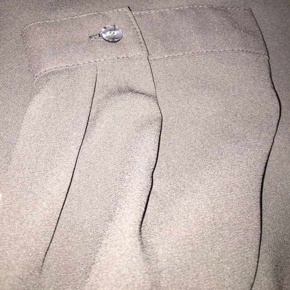 Edgy Flattering Black Blouse M - Picture 7 of 7