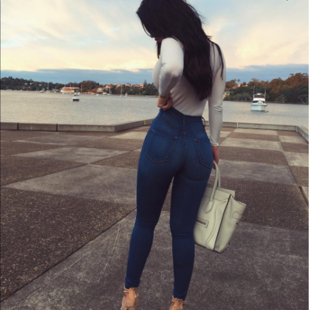 Fashion Nova classic high waist skinny jeans