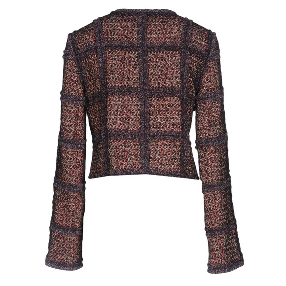 Rare! Abby's Scandal DVF Pink Fantasy Tweed Jacket 0 XS v-day - Picture 4 of 4