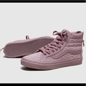 Vans SK8-Hi Mono Python Zip DX Purple