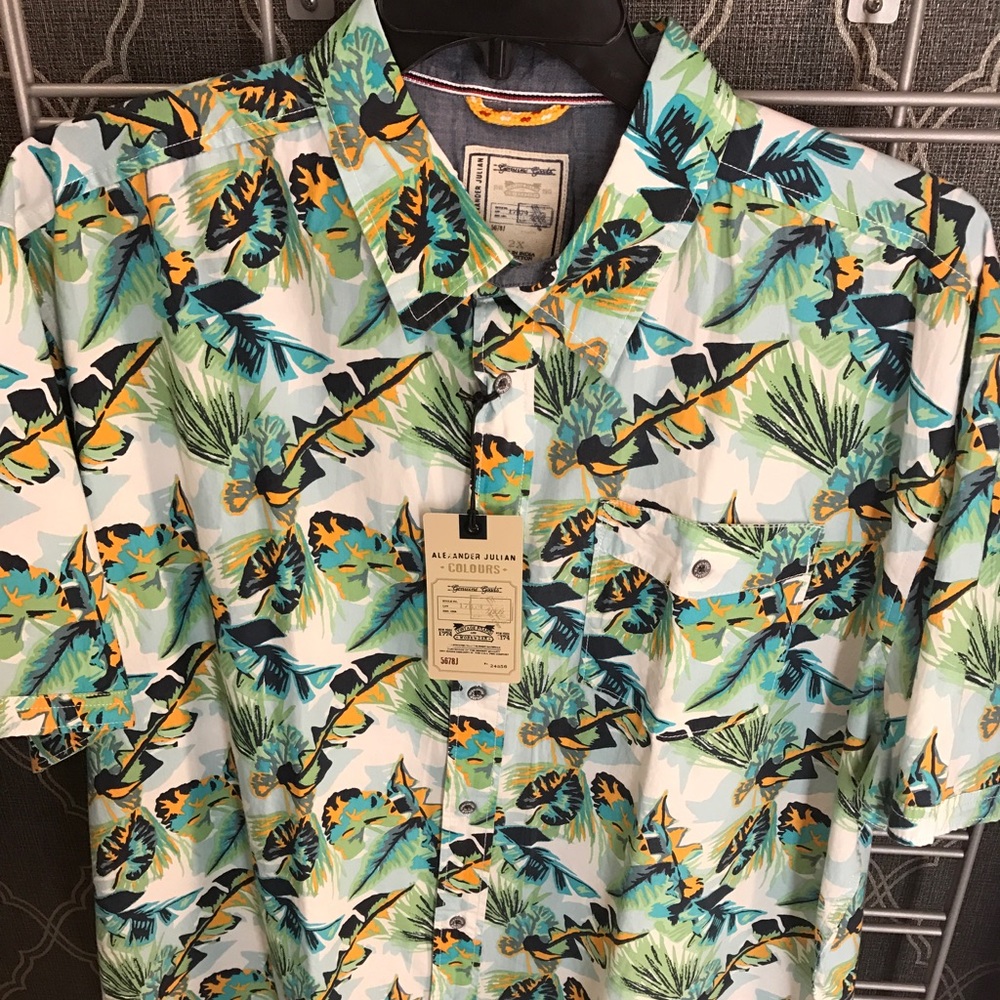 Alexander Julian Hawaiian shirt