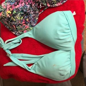 Blue VS swim top, SIZE 34 DD