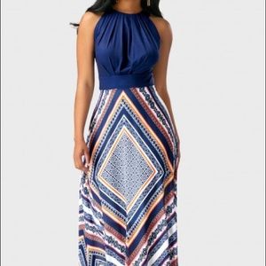 Printed Sleeveless Dress