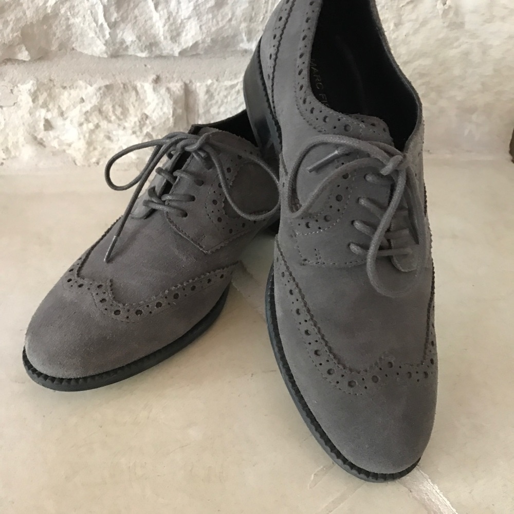 Marc Fisher Gray Oxfords