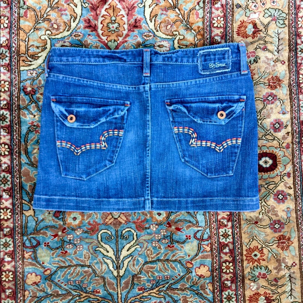 Big Star Lola Denim mini skirt size 28