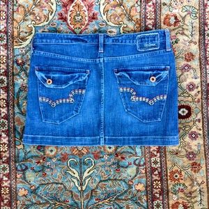 Big Star Lola Denim mini skirt size 28