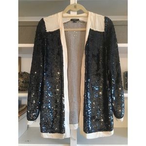 Gryphone Navy Sequin Blazer