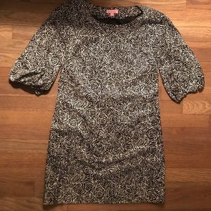 Lilly Pulitzer black and white shift dress