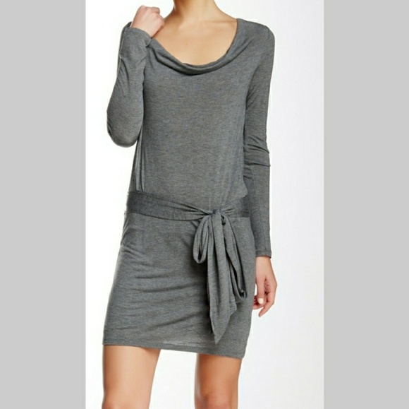 Haute Hippie gray formed dress - Picture 2 of 3