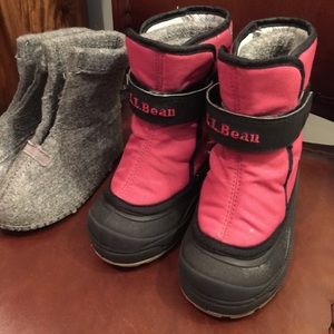 LL Bean snow boots