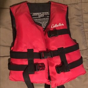 Cabela's youth life jacket/floatation device