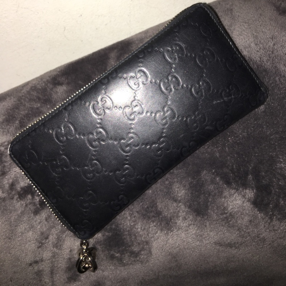 Authentic Gucci GUCCISSIMA CONTINENTAL ZIP WALLET