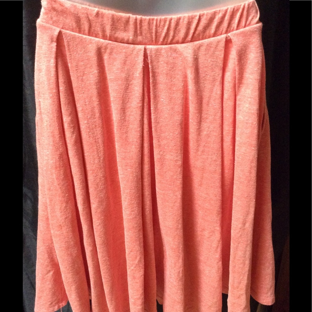 LuLaRoe orange Madison skirts small