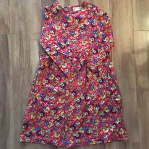 Hanna Andersson Floral Dress size 120 (6-7)