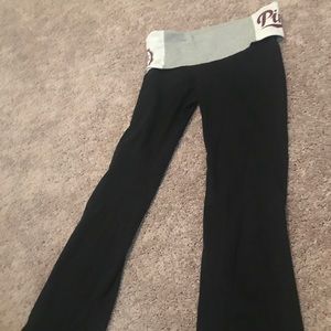 PINK Boot cut yoga pants Sz Medium.