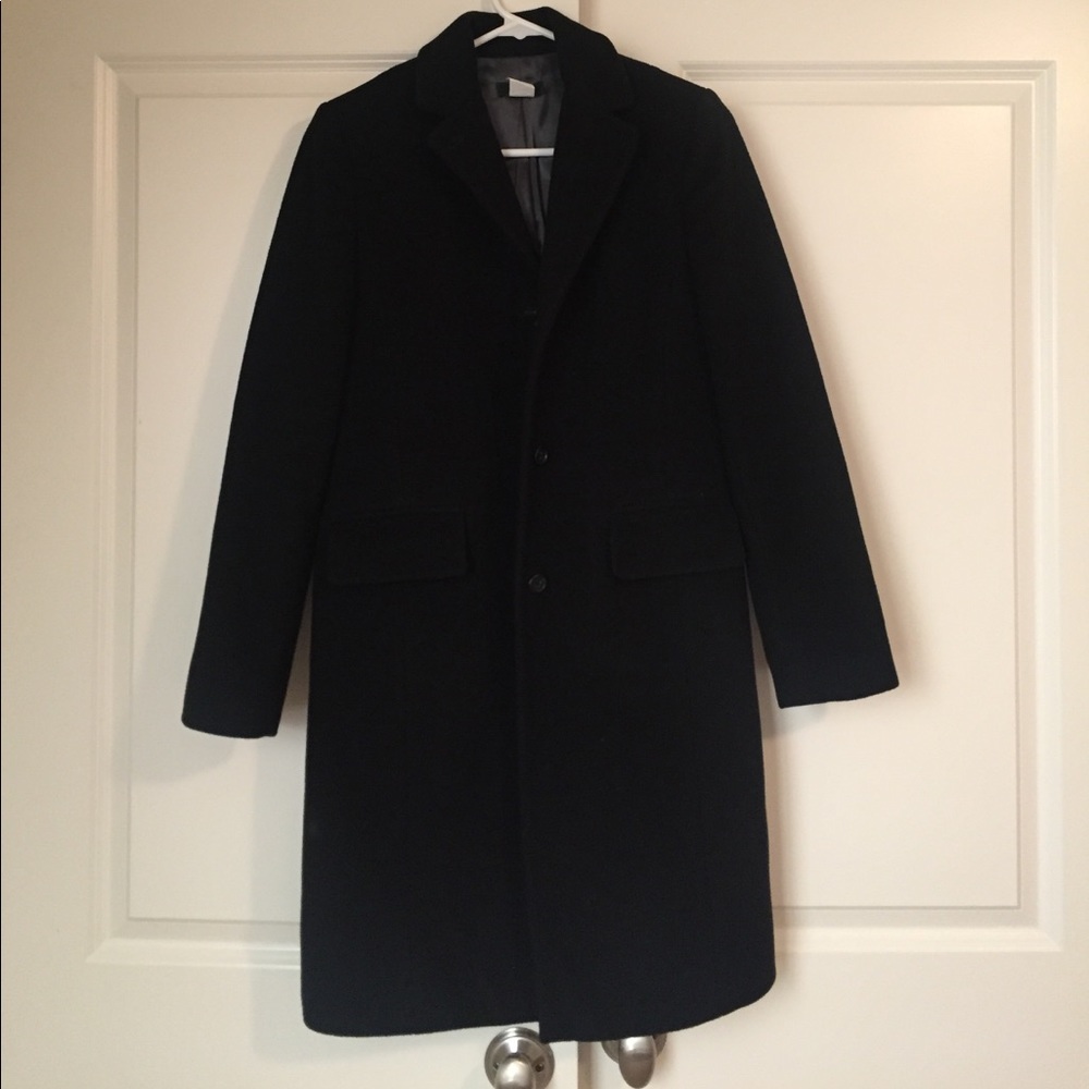 J Crew Wool Cashmere long coat sz4