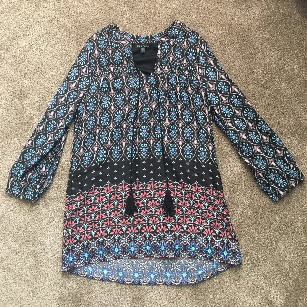 Boho pattern tunic