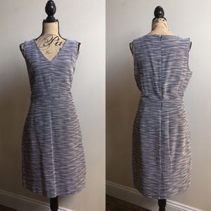 Banana Republic Black & White Sheath Dress