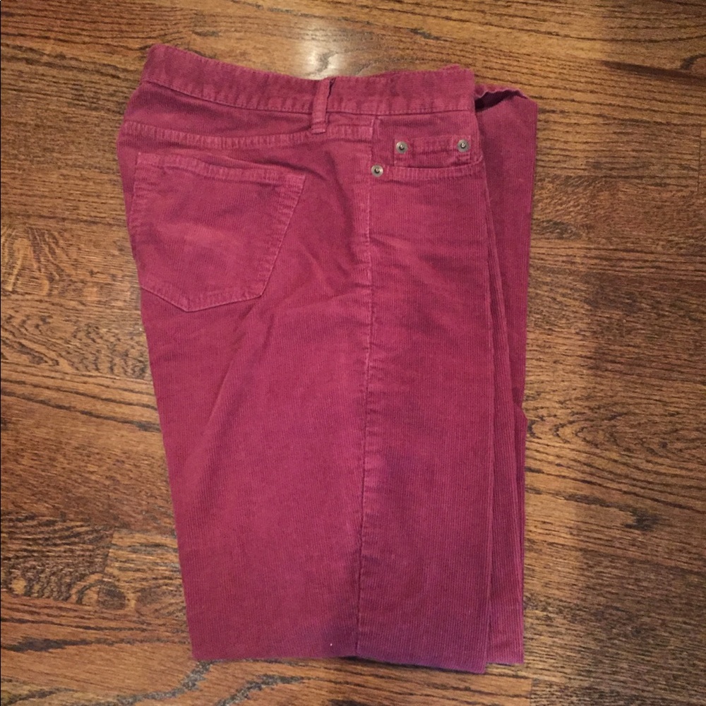 JCrew Burgundy pants