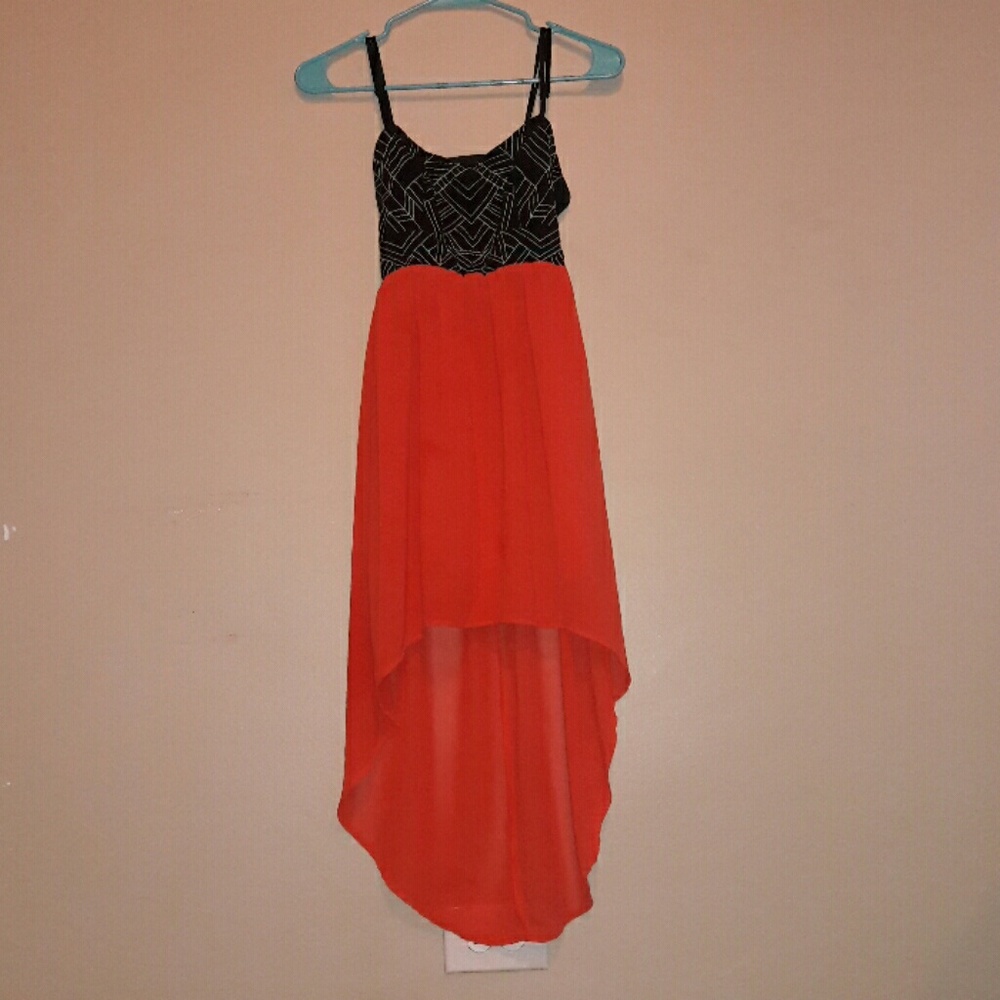 High low dress.
