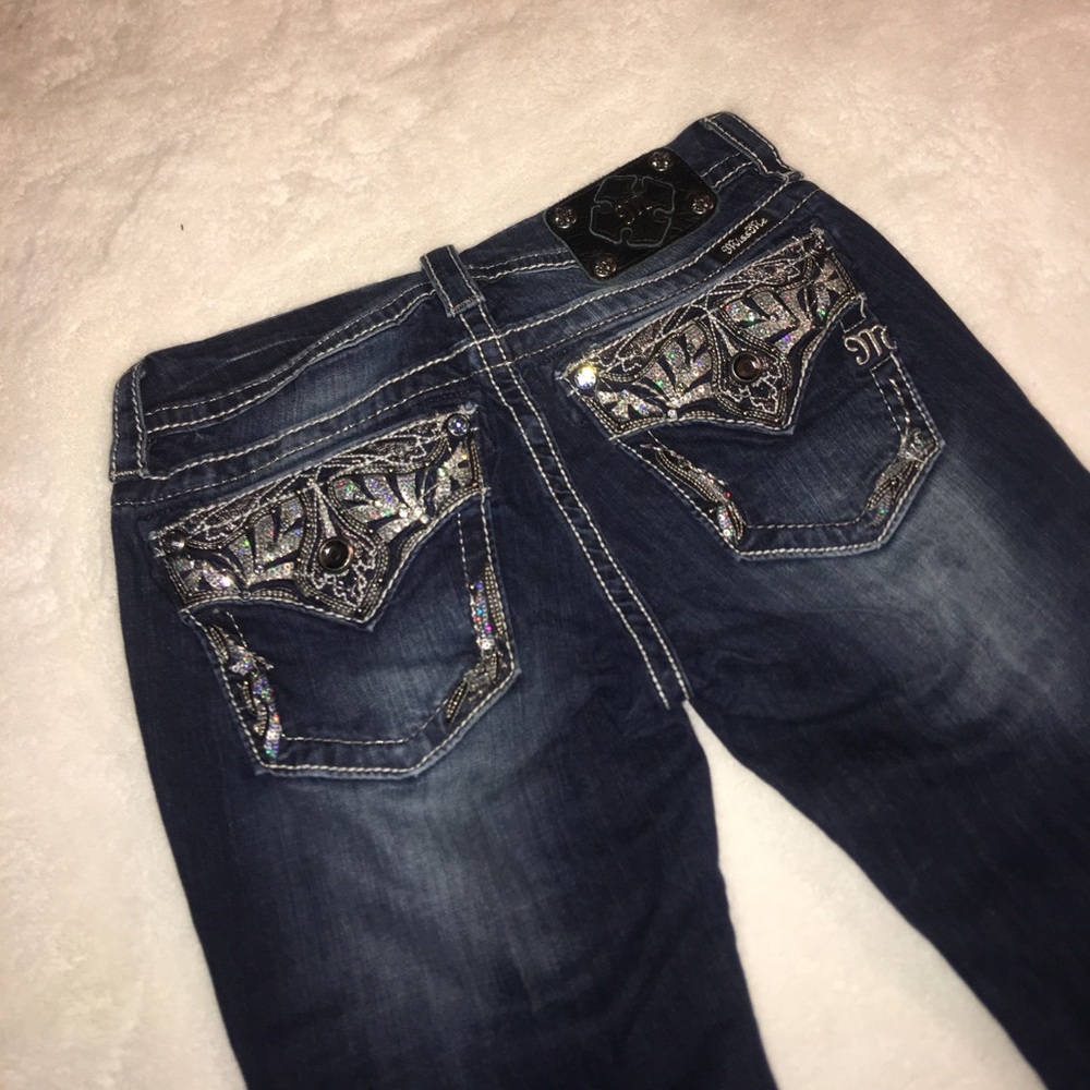 Miss me crop jeans