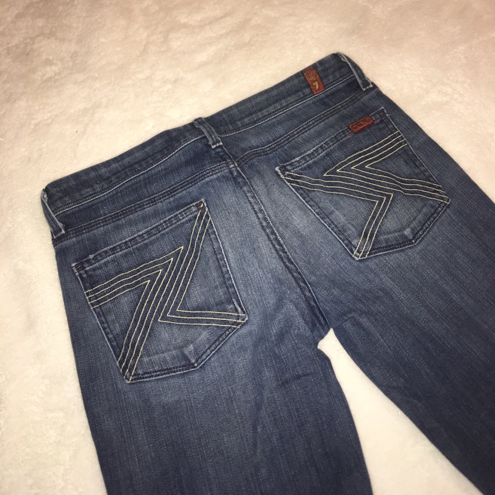 7 for all Mankind boot cut jeans