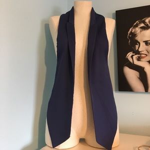 Zara blue vest