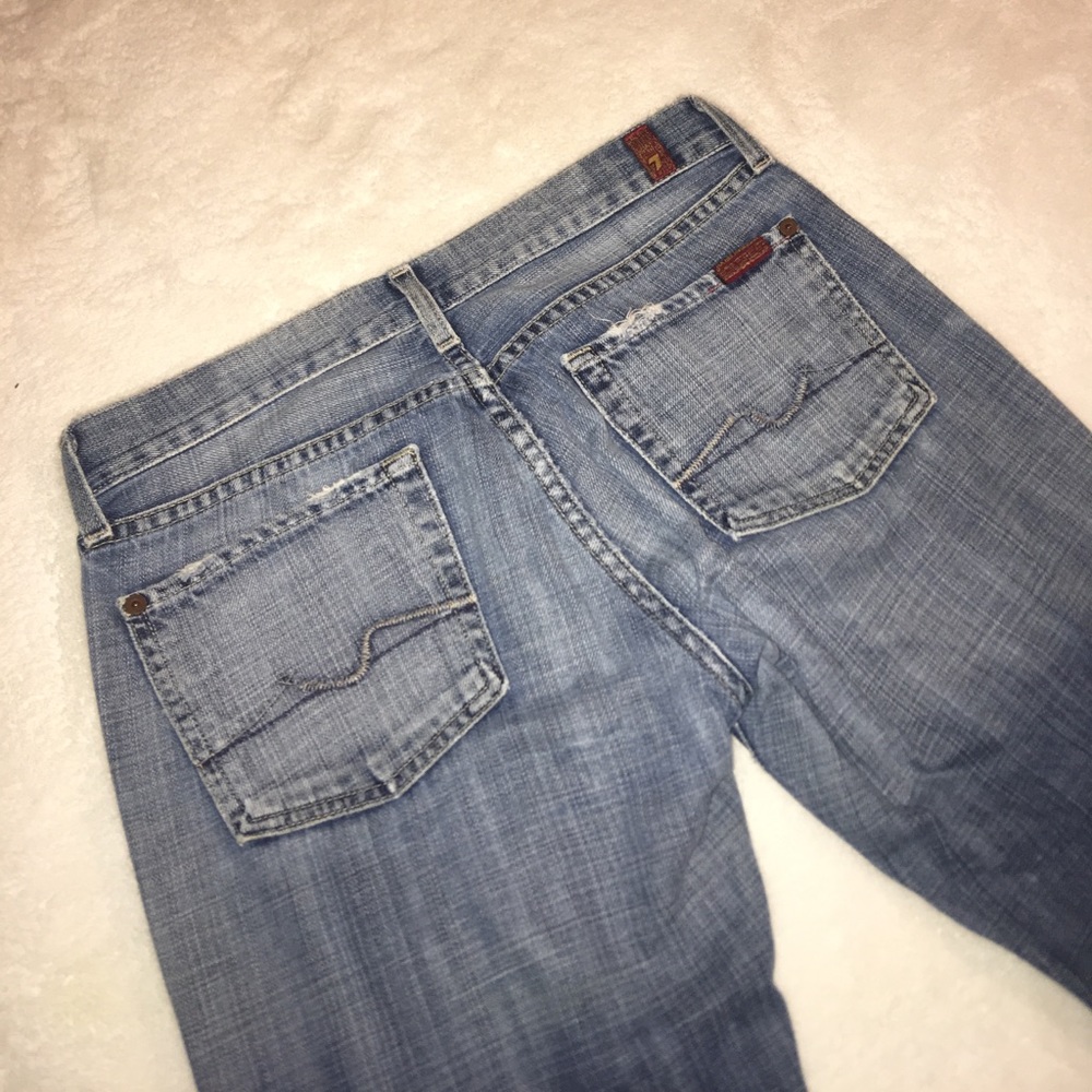 7 for all mankind boot cut jeans