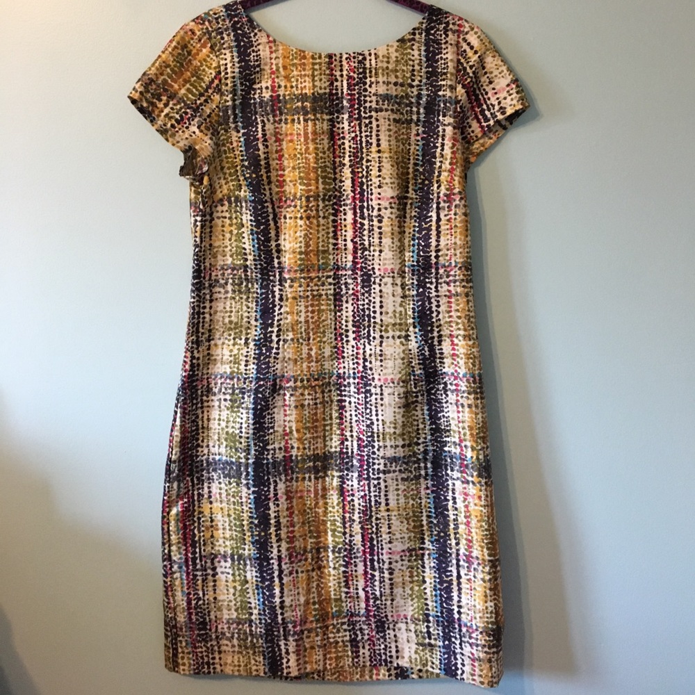 Colorful print dress