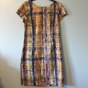 Colorful print dress