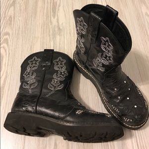 Bedazzled Roper boots