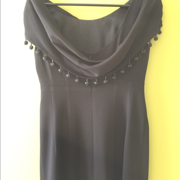 This is a Nanette Lepore size 2 black dress. - Picture 5 of 8