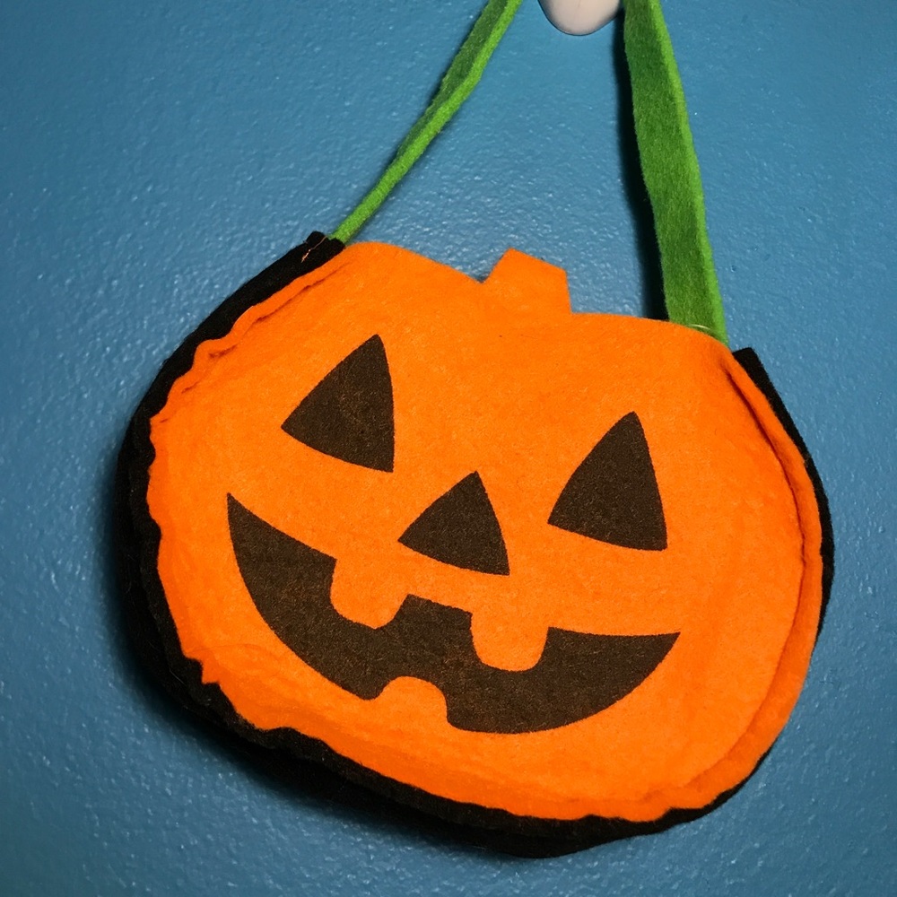 Halloween costume stockings hang bag tote